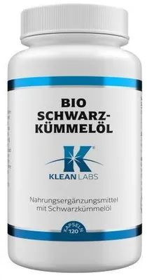 Obrázok produktu pre Black Cumin Oil 500 mg vegan Klean Labs Capsules 120 kapsúl