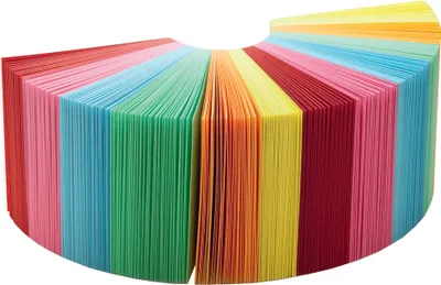 Produktbild von folia Zettelklotz / Notizklotz 90 x 90 x 85 mm weiß