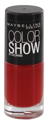 Produktbild von Maybelline Nagellack Colorshow, Rot, Red, 1 Stück(e), ETHYL ACETATE BUTYL ACETATE NITROCELLULOSE ADIPIC ACID/NEOPENTYL GLYCOL/TRIMELLITIC ANHYDRIDE...