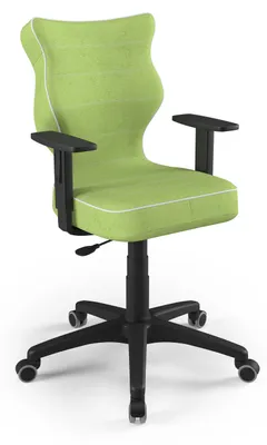 Produktbild von Kinder-Wachstumsstuhl Ergonomischer Schreibtischstuhl Für Körpergrösse 146-176 Cm, Duo Schwarz Visto 05