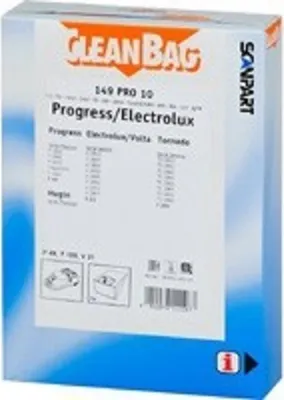 Produktbild von CleanBag Staubsaugerbeutel 149PRO10 für Progress/Electrolux