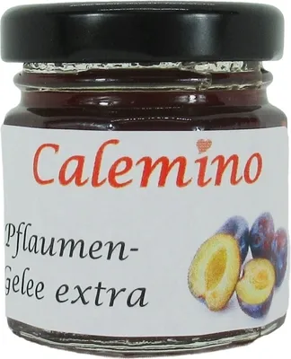 Produktbild von Pflaumen-Gelee extra mit braunem Rohrzucker 50g