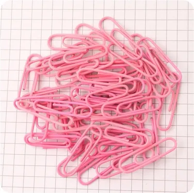 Produktbild von Bunte Metall- Papierclips 28 mm - 100 Stück