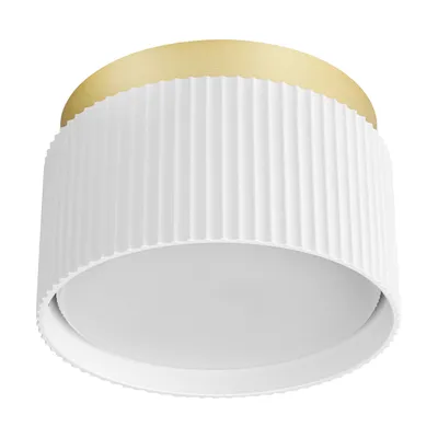 Produktbild von MasterLED Deckenleuchte GX53 Rund Weiß Gold Aluminium Aufputzstrahler IP20