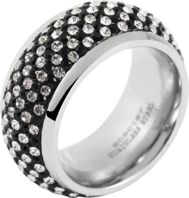 Produktbild von Akzent Damen-Ring aus Edelstahl