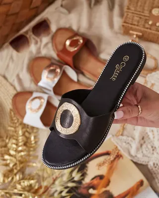 Produktbild von Royalfashion Olerna Damen Flip-Flops mit flacher Sohle, Größe 37