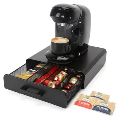 Imagen del producto de Omgoods - Organizador de cápsulas de café con cajón para la cocina