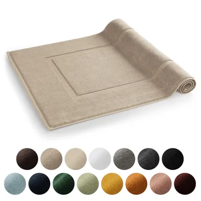 Produktbild von Blumtal Premium Frottier Badematte - Badeteppich ® , waschbarer Badvorleger 50x80cm, saugstark & weich
