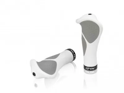 Produktbild von XLC Griffe Ergonomic GR-S22 135mm, schwarz/grau