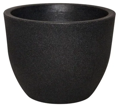 Produktbild von Pflanzkübel Rimini aus Kunststoff, Farbe:anthrazit;Durchmesser:30 cm