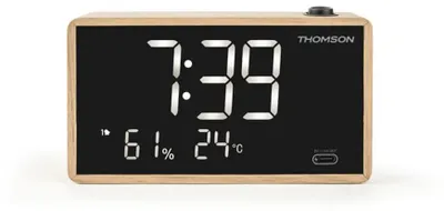 Produktbild von Thomson Cp202t Weckerradio Durchsichtig One Size / EU Plug 220V Durchsichtig One Size