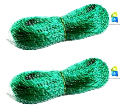 Produktbild von 2X Vogelschutznetz 4x10 m Gartennetz Teichnetz Laubschutznetz Grün