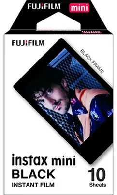 Immagine prodotto di Fujifilm | Instax Mini | BLACK FRAME (10pl) Instant Film | 54 x 86 mm