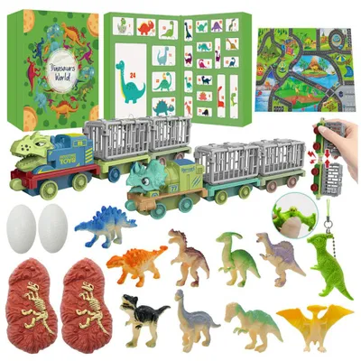 Produktbild von Leantoys Adventskalender Dinosaurier