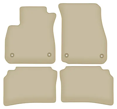 Immagine prodotto di Tappetini in velluto PREMIUM beige compatibili con Opel Insignia B (2017-, liftback, berlina, station wagon, sports tourer) – con fissaggi – su misura