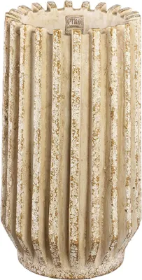 Produktbild von PTMD - Topf Zariya - Beige - 25x25x45cm
