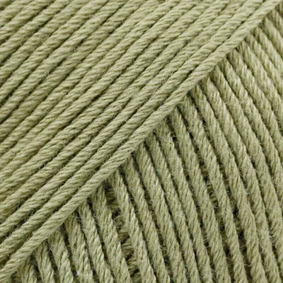 Produktbild von Drops Safran Uni Colour 60 Moss Green Strickgarn