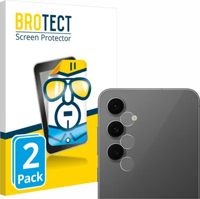 Produktbild von 2x Für Samsung Galaxy S24 FE (NUR Kameraschutz) Schutzfolie BROTECT Displayschutz Display Schutz Folie Klar Transparent