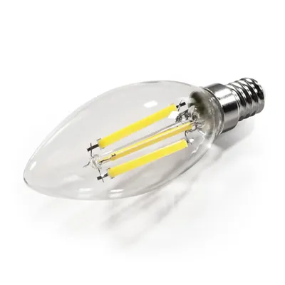 Produktbild von LED Filament Kerzenlampe McShine Filed 3000K E14 6W 1055lm 230V warmweiß