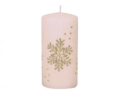 Image de Cylindre de Noël Nohel Garden Candle d7x14cm