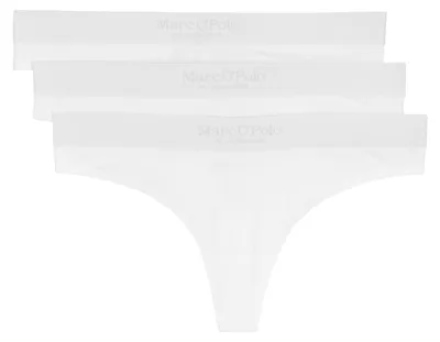 Produktbild von 3er Pack MARC O’POLO Damen String Organic Baumwolle