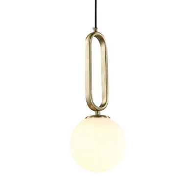 Zdjęcie produktu dla Emo - mleczna kula - nowoczesna lampa wisząca