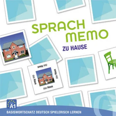 Immagine prodotto di Lingua memo Tedesco, A casa (gioco)