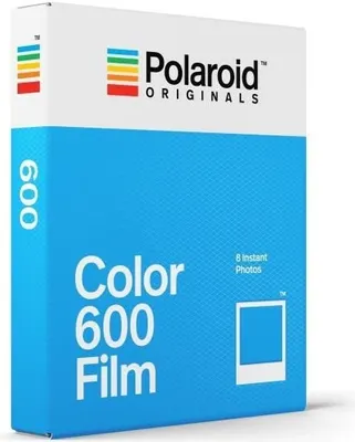 Produktbild von Polaroid Color 600 Film 8 Instant Photos Kamera Blau  Blau One Size