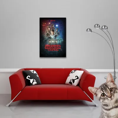 Immagine prodotto di Stranger Things - Un foglio - Stampa poster - Dimensioni 61x91,5 cm