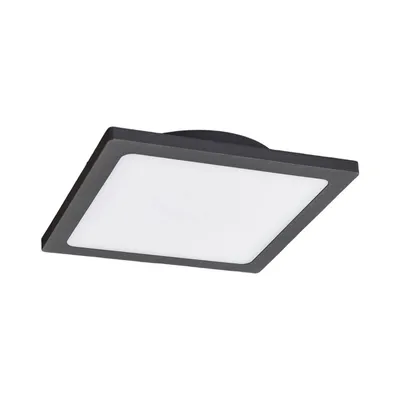 Produktbild von Lucande LED-Außendeckenlampe Mabella, 23 cm, anthrazit, IP65
