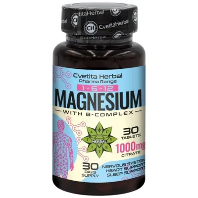 Produktbild von Cvetita Herbal | Magnesium + B - Complex