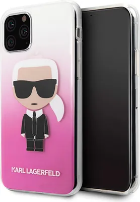 Obrázek produktu pro Pouzdro Karl Lagerfeld Gradient Ikonik pro iPhone 11 Pro, růžová