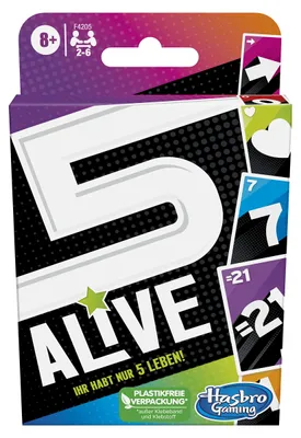 Image de Hasbro F4205100 - Five Alive, jeu de cartes
