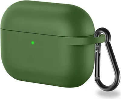 Produktbild von Apple AirPods Pro Silikonové pouzdro kryt pouzdro nárazník olivově zelená