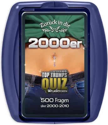 Produktbild von Top Trumps Quiz - 2000er Quizspiel Wissensspiel