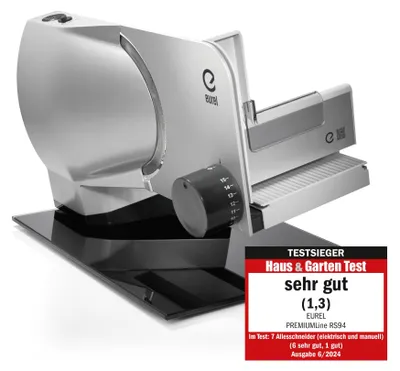 Allesschneider, Edelstahlklinge, 100 W, Metallschnittfläche, 0-15 mm, EU