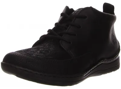 Zdjęcie produktu dla Sznurowane buty Rieker z zimną podszewką w kolorze czarnym, rozmiar 36
