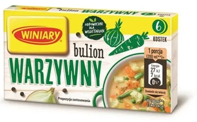 Zdjęcie produktu dla WINIARY Bulion Warzywny 60g (6 sztuk)