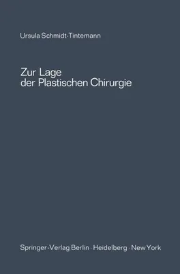 Produktbild von Zur Lage der plastischen Chirurgie