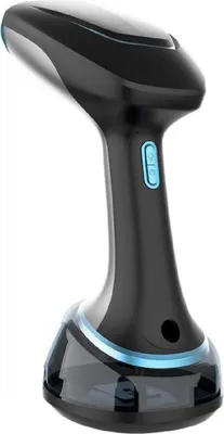Produktbild von Cecotec 08510, Tragbare Dampfbürste, 0,36 l, 0,5 min, Schwarz, Blau, Grau, 20 g/min, 1800 W