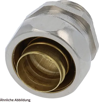 Produktbild von FLEXA US-M Metallverschraubung gerade Gewinde M40x1,5 für Schlauch-Außendurchmesser 45,0mm für