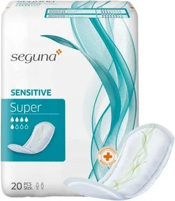 Image de Seguna Sensitive Super - 1 paquet de 20 protections