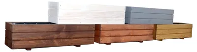 Obrázok produktu pre Kvalitný drevený kvetináč, výška 60 cm