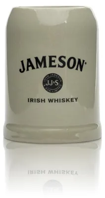 Produktbild von Jameson Whiskey Glas 0,3l Tonkrug Humpen Seidel Jug Jar Gläser Longdrink Bar UK