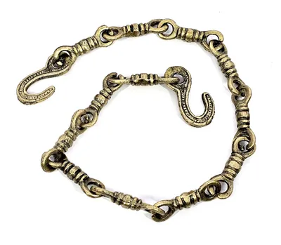 Messingkette mit Haken, 61 cm, Gold für Diya & Deepak