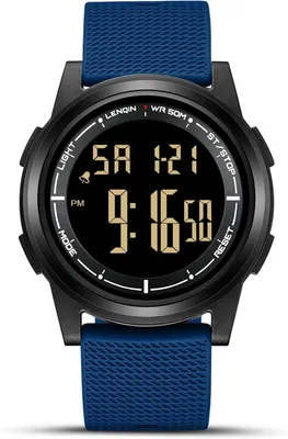 Produktbild von Watch for Herren Digital Herrenuhr 3ATM Wasserdicht Armbanduhr Herren Digitaluhr mit Wecker, Stoppuhr, Kalender Wasserdicht bis 30 Meter