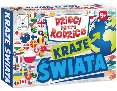 Image de Jeu « Enfants contre Parents : Les pays du monde »