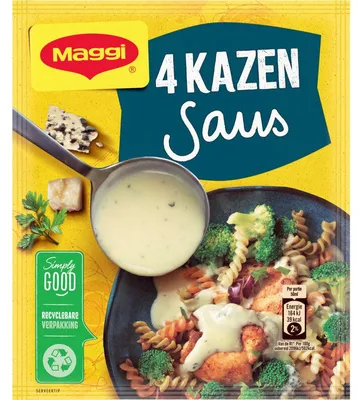 Produktbild von Maggi 4-Käse Sauce Mix 39g – Cremige Käse-Sauce für Pasta & Aufläufe