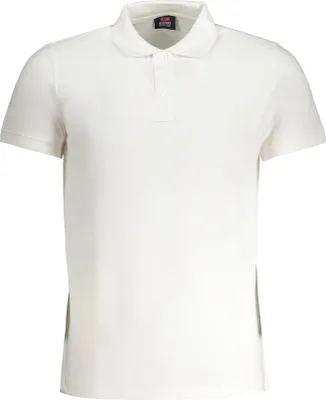 Zdjęcie produktu dla NORWEGIA, 1963. Męska koszula polo, biała, model 848864_BIWHITE: Rozmiar - XL. Rozmiar: XL