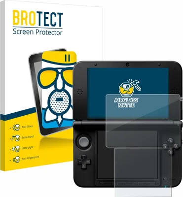 Produktbild von BROTECT Entspiegelungs Schutzglas für Nintendo 3DS XL SPM7800 Schutzfolie Panzer Folie Glas Display Schutz matt